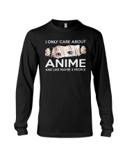 I Only Care About Anime Long Sleeve Tee tile