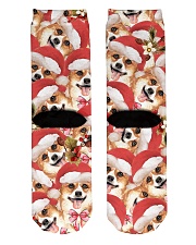 Christmas Socks Crew Length Socks back