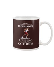 Never underestimate a programmer loves running Mug tile