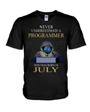 I am programmer V-Neck T-Shirt thumbnail