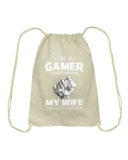 I am Gamer Drawstring Bag thumbnail