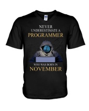 I am programmer V-Neck T-Shirt thumbnail