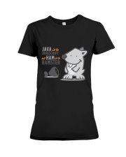 Java vs Javascript Premium Fit Ladies Tee thumbnail