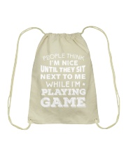 I am Gamer Drawstring Bag thumbnail