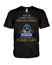 I am programmer V-Neck T-Shirt thumbnail