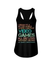 I am Gamer Ladies Flowy Tank thumbnail