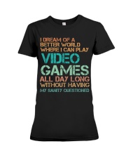 I am Gamer Premium Fit Ladies Tee thumbnail