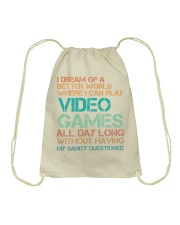 I am Gamer Drawstring Bag thumbnail