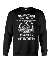 Once an assassin Crewneck Sweatshirt thumbnail