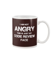 Code review face Mug thumbnail