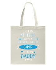 I get my attitude Tote Bag thumbnail
