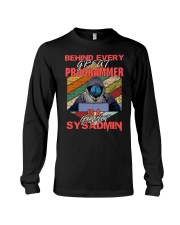Behind great programmer Long Sleeve Tee thumbnail
