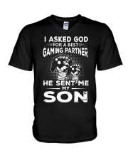 I am Gamer V-Neck T-Shirt thumbnail