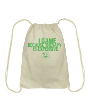 I am a Gamer Drawstring Bag thumbnail