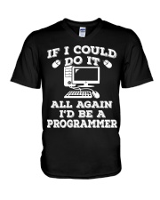 I am a Programmer V-Neck T-Shirt thumbnail