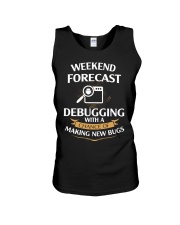 programmer weekend forecast Unisex Tank thumbnail