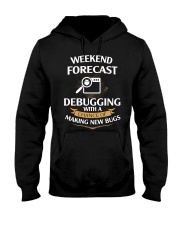 programmer weekend forecast Hooded Sweatshirt thumbnail