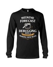 programmer weekend forecast Long Sleeve Tee thumbnail