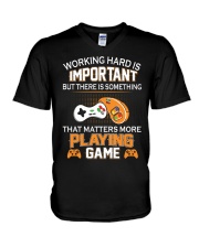 I am Gamer V-Neck T-Shirt thumbnail