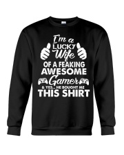 I am lucky wife Crewneck Sweatshirt thumbnail
