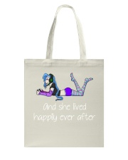 And she lived happily ever after Tote Bag thumbnail