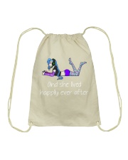 And she lived happily ever after Drawstring Bag thumbnail