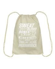 I am a programmer Drawstring Bag thumbnail