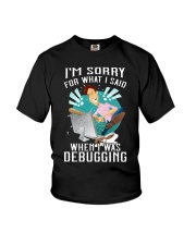 I'm sorry Youth T-Shirt tile