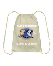 Play together - Stay together Drawstring Bag thumbnail