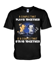 Play together - Stay together V-Neck T-Shirt thumbnail