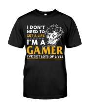 I am Gamer Classic T-Shirt front