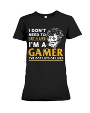 I am Gamer Premium Fit Ladies Tee thumbnail