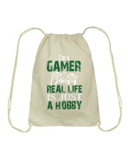 I am Gamer Drawstring Bag thumbnail