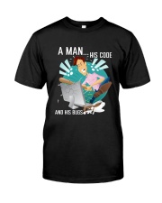 A man Premium Fit Mens Tee tile