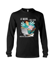 A man Long Sleeve Tee tile