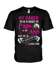 I am Gamer V-Neck T-Shirt thumbnail
