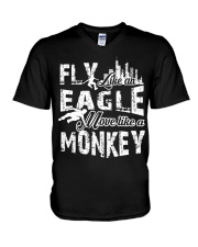 I do parkour V-Neck T-Shirt thumbnail