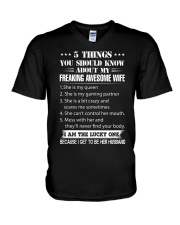 I am Gamer V-Neck T-Shirt thumbnail