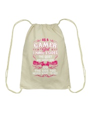 I am Gamer Girl Drawstring Bag thumbnail