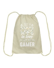 I am Gamer Drawstring Bag thumbnail