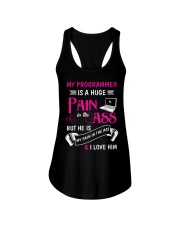 I am programmer Ladies Flowy Tank thumbnail