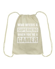 I am Gamer Drawstring Bag thumbnail