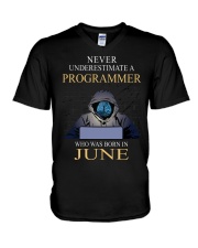 I am programmer V-Neck T-Shirt thumbnail