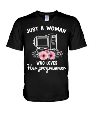 I am a Programmer V-Neck T-Shirt thumbnail