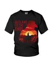 Outlaws to the end Youth T-Shirt thumbnail