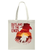 Outlaws to the end Tote Bag thumbnail
