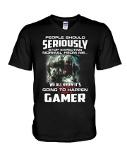 I am a Gamer V-Neck T-Shirt thumbnail