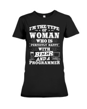 I am a Programmer Premium Fit Ladies Tee thumbnail