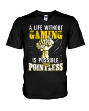 I am Gamer V-Neck T-Shirt thumbnail