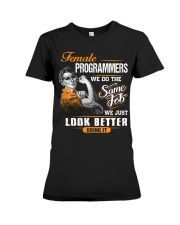 I am a Programmer Premium Fit Ladies Tee thumbnail